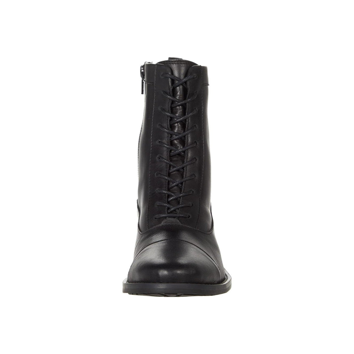 David Tate Womens Black Leather Explorer Lace-Up Boot Size 9.5 M