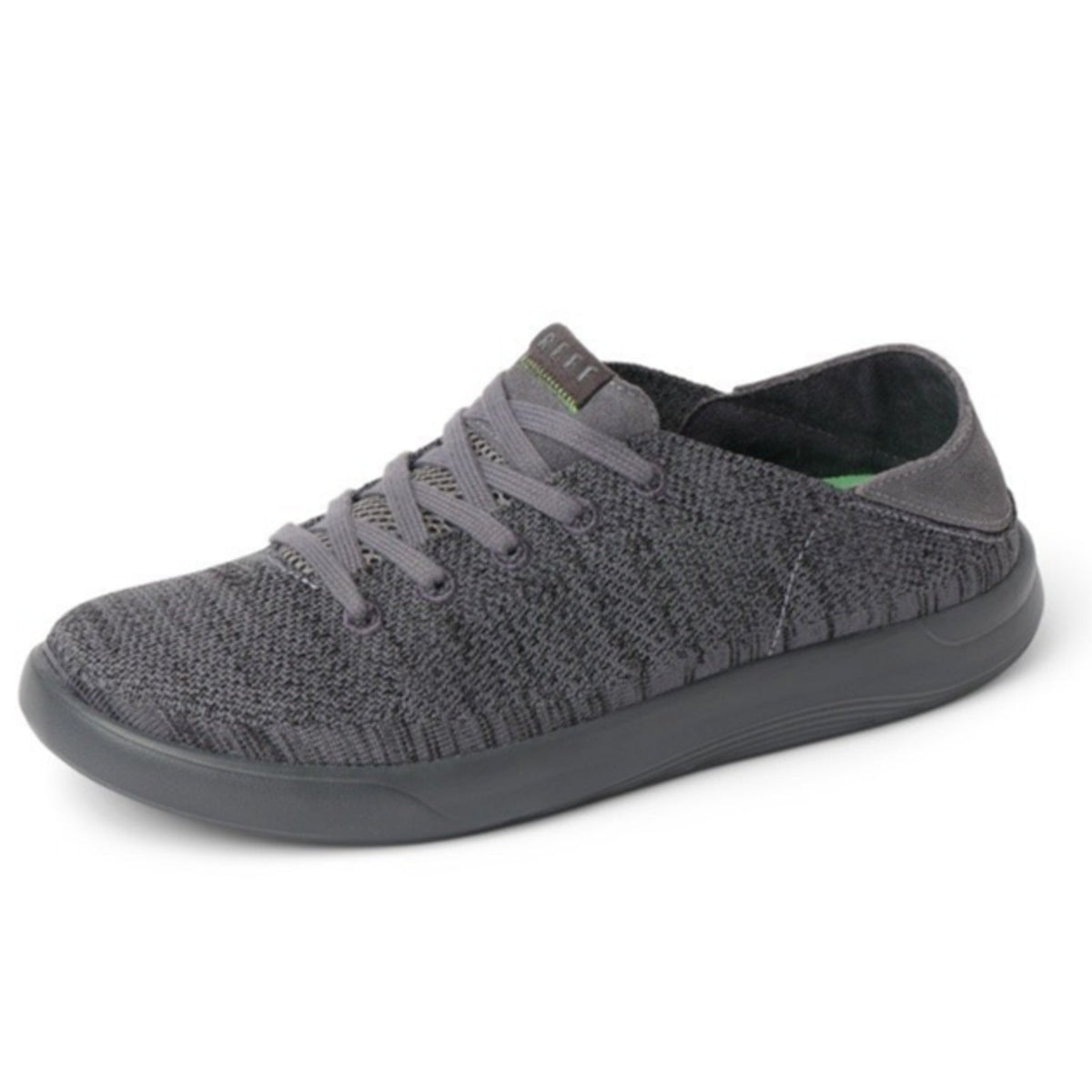 Reef Swellsole Neptune Mens Raven Knit Lace up Sneakers Size 10.5