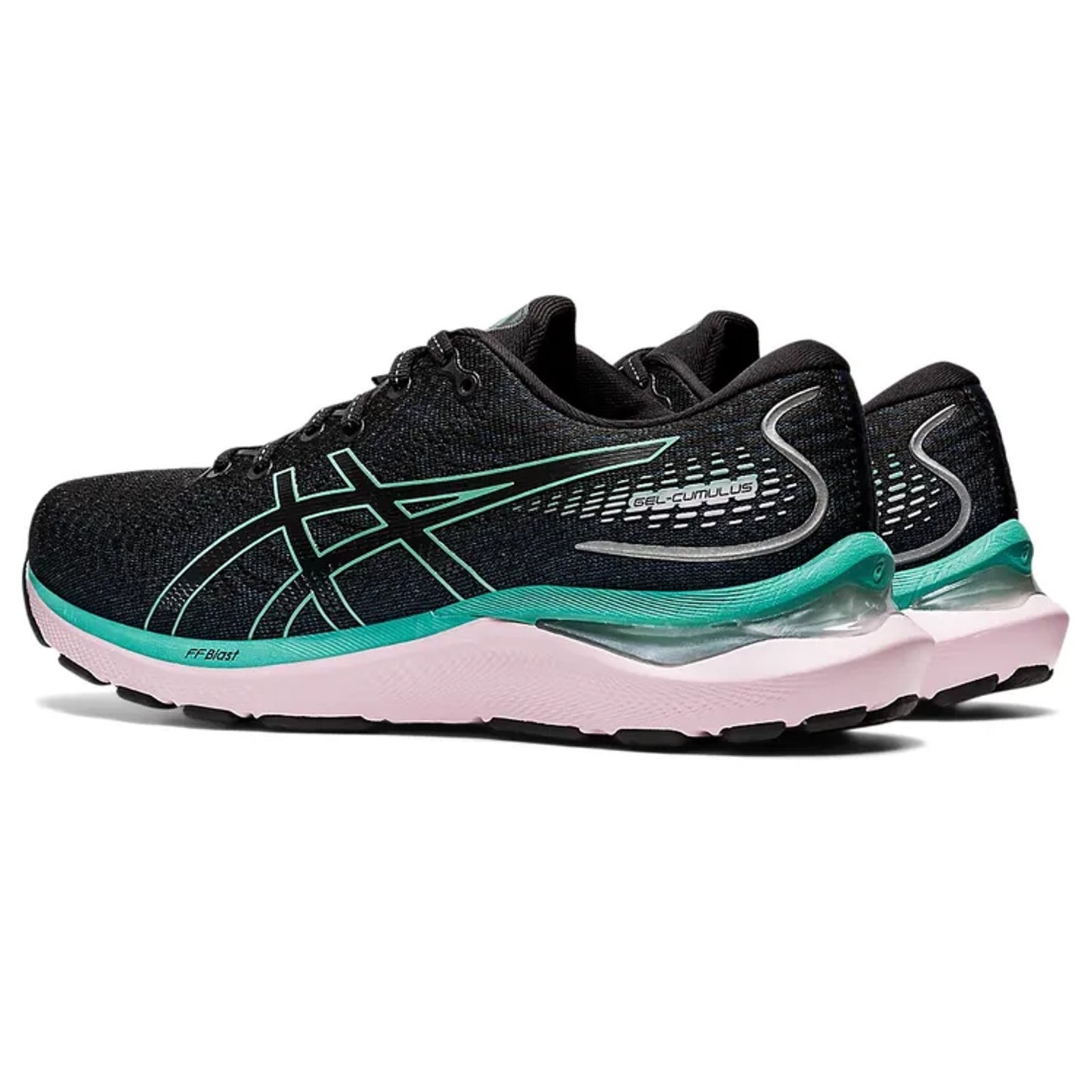 Asics Gel Cumulus 24 Women's Running Shoes Black / Sage Size 9 M