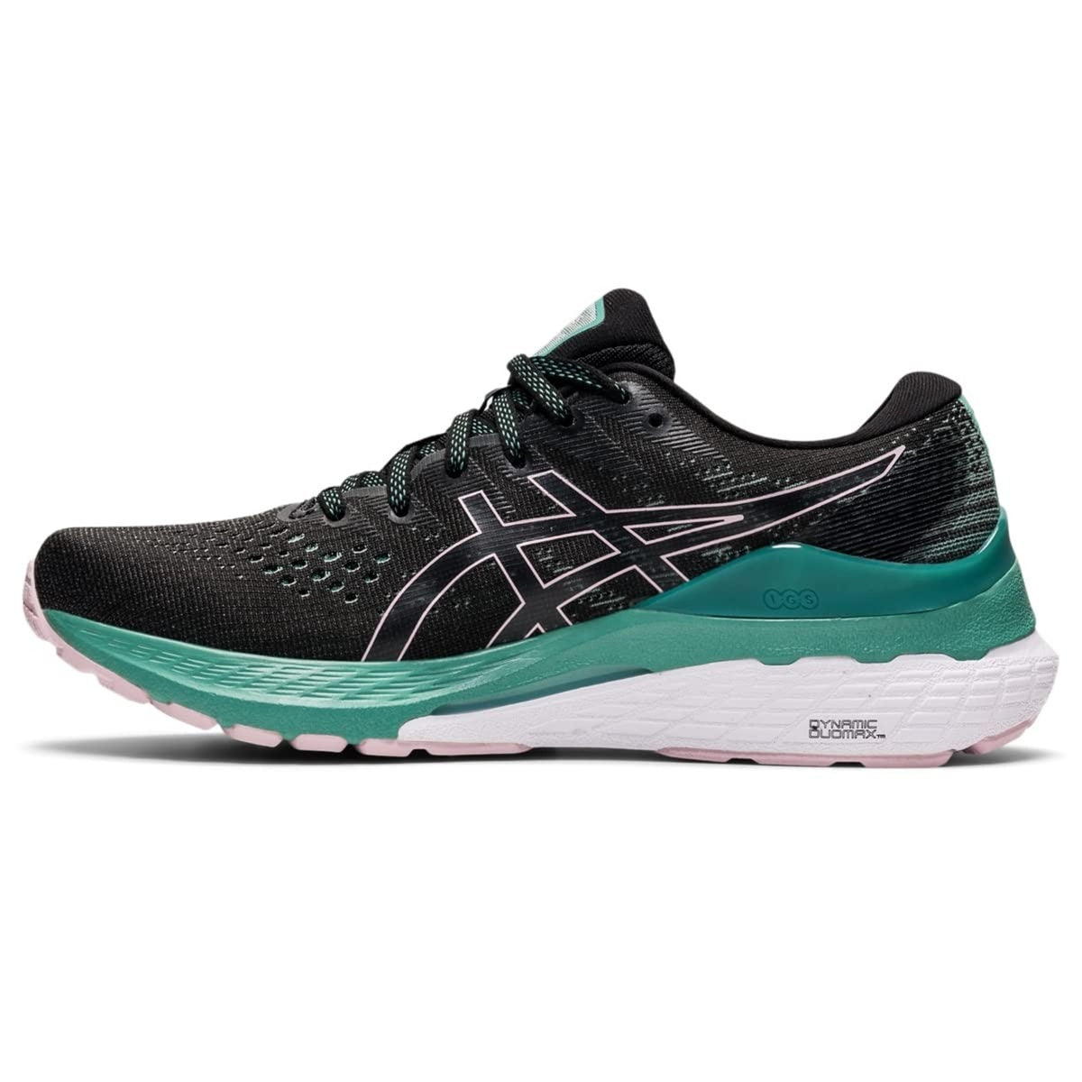 Asics Gel Kayano 28 Women's Running Shoes Black/Sage Mesh 11.5 M