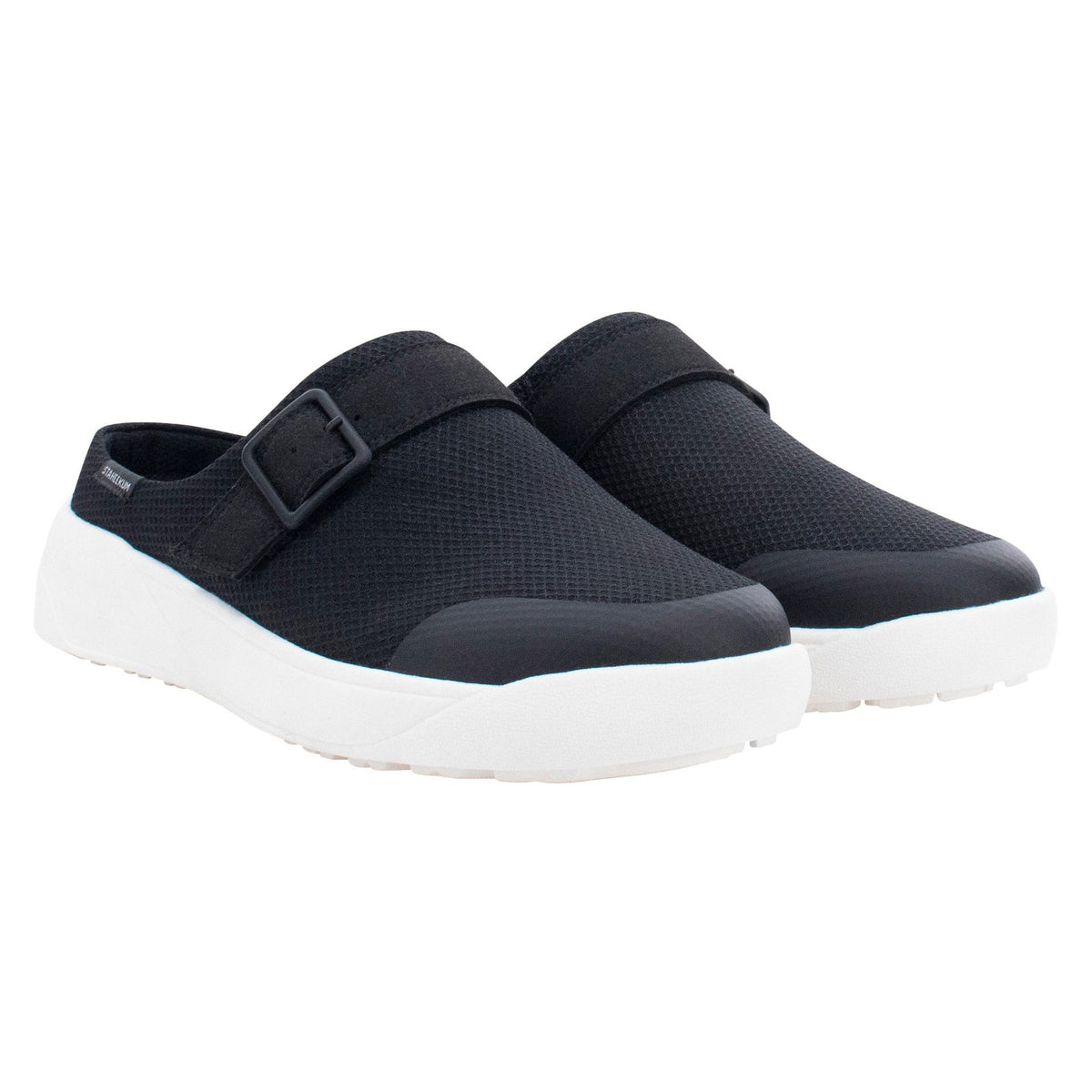 Staheekum Women's Slip-On Shoe Black Breathable Cushioned Casual Size 8.5 M