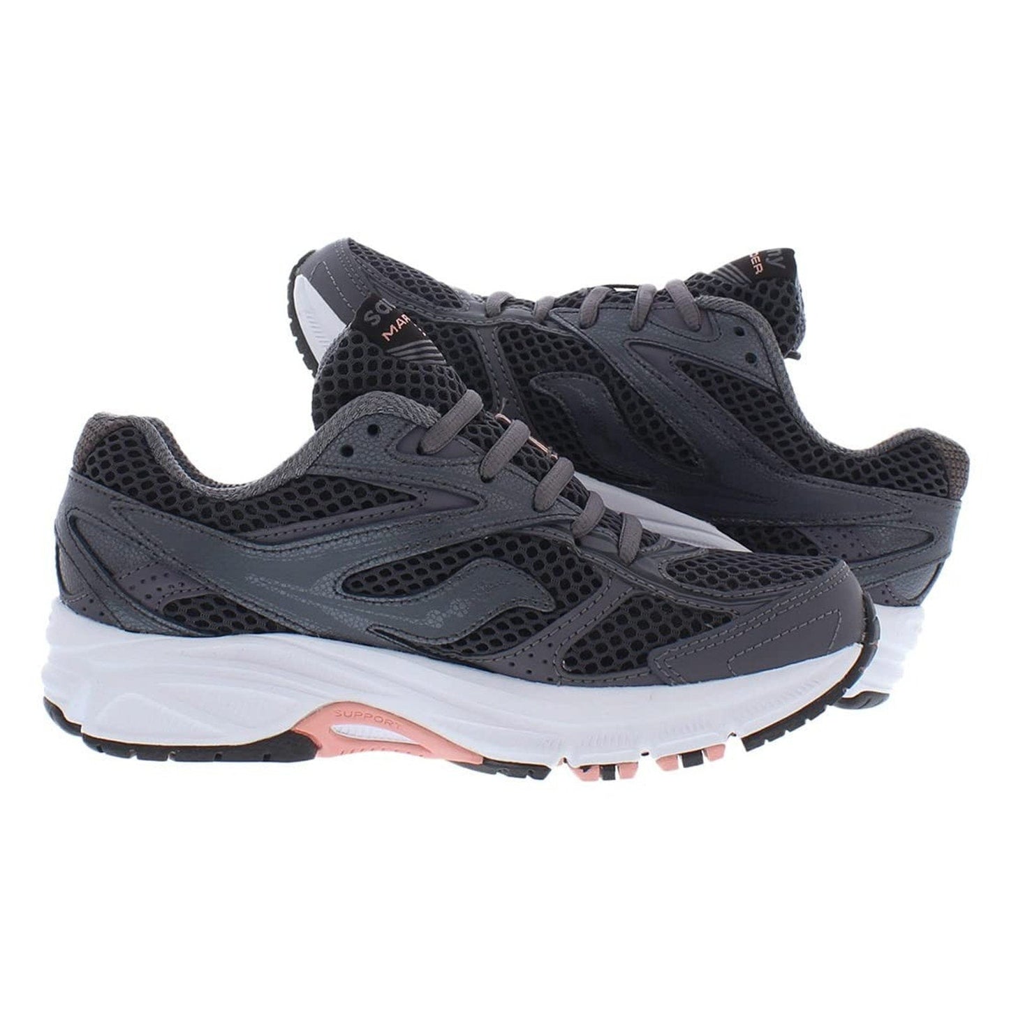 Saucony Grid Marauder 3 Running Shoes Sneakers Womens Slate/Peach, 10.5 US Saucony