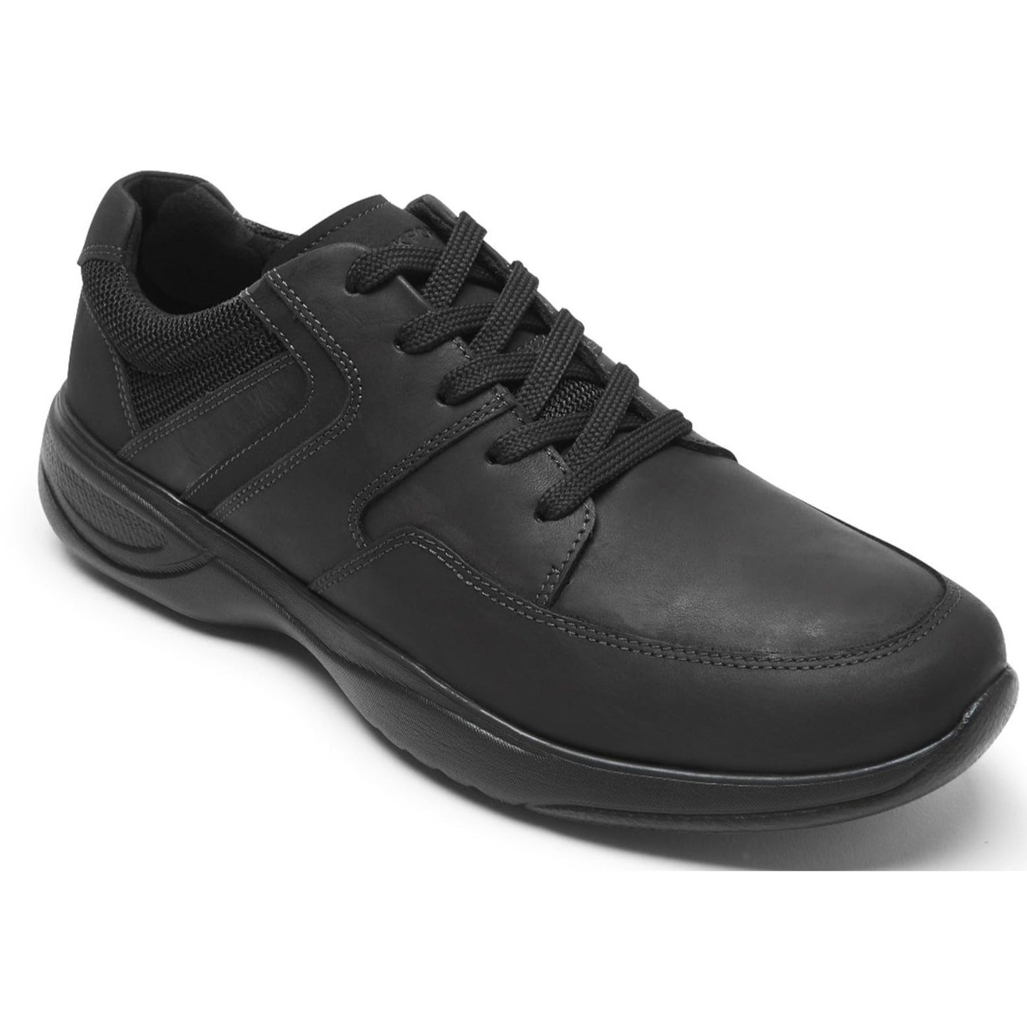 Rockport Mens Metro Path Blucher Shoes Black Leather Size 10M