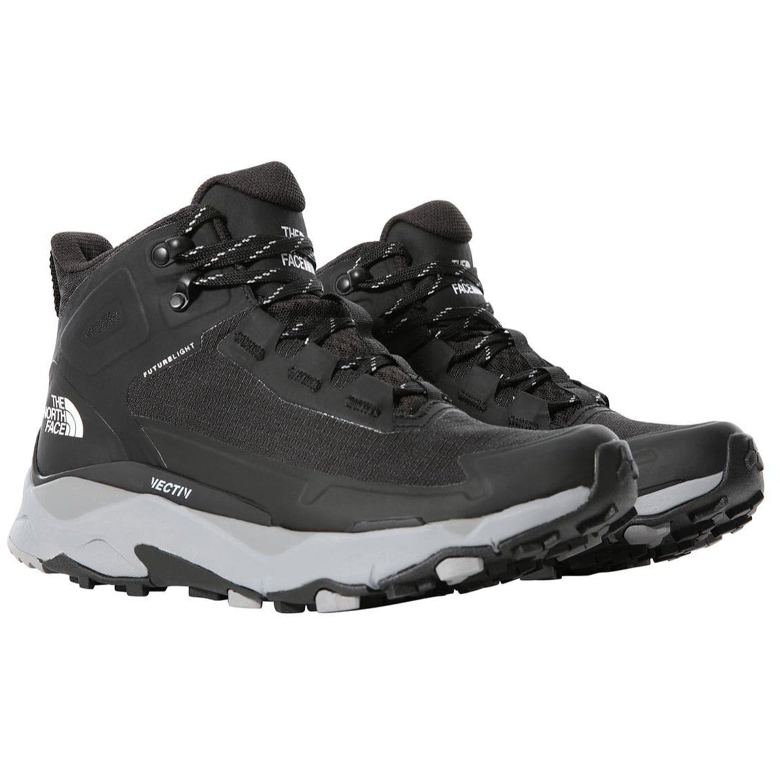 The North Face Women VECTIV Exploris Mid FUTURELIGHT Trail Running Black Shoes 9 The North Face
