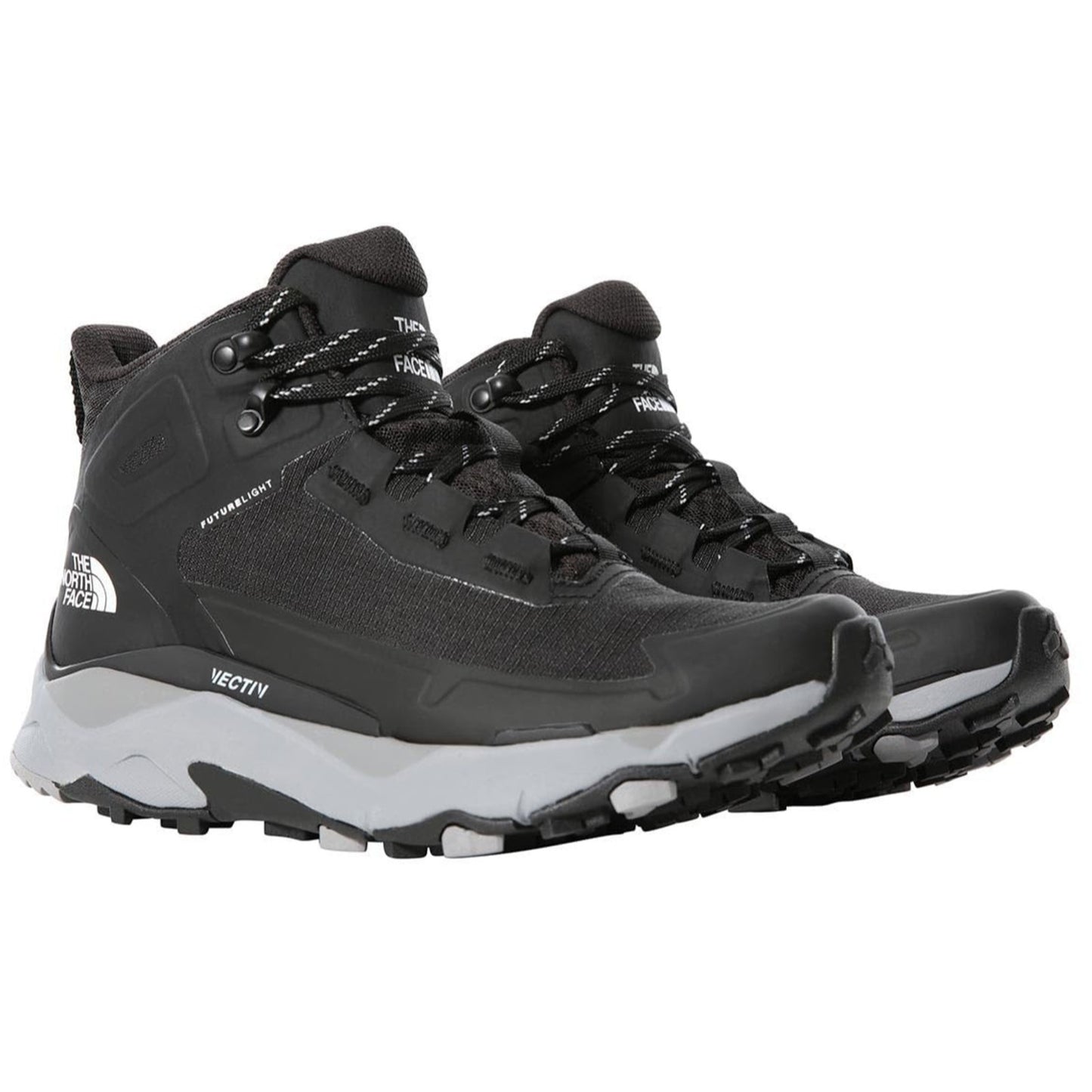 The North Face Women VECTIV Exploris Mid FUTURELIGHT Trail Running Black Shoes 9
