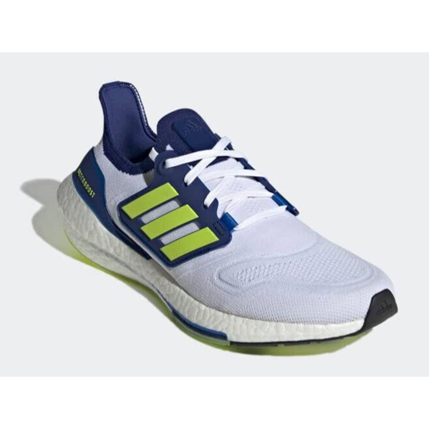 Adidas Ultraboost 22 White Blue Green Men’s Shoes SZ-10.5 GY8674