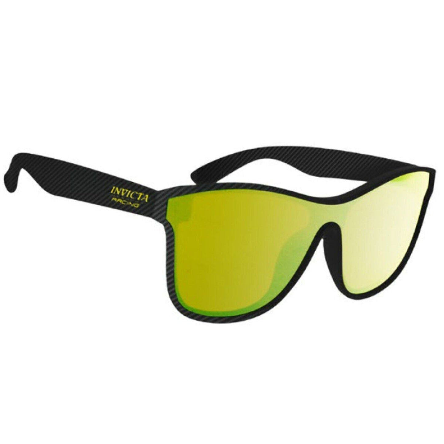 Invicta Racing Unisex Polarized Sunglasses, Yellow Mirror (IEW051) Invicta