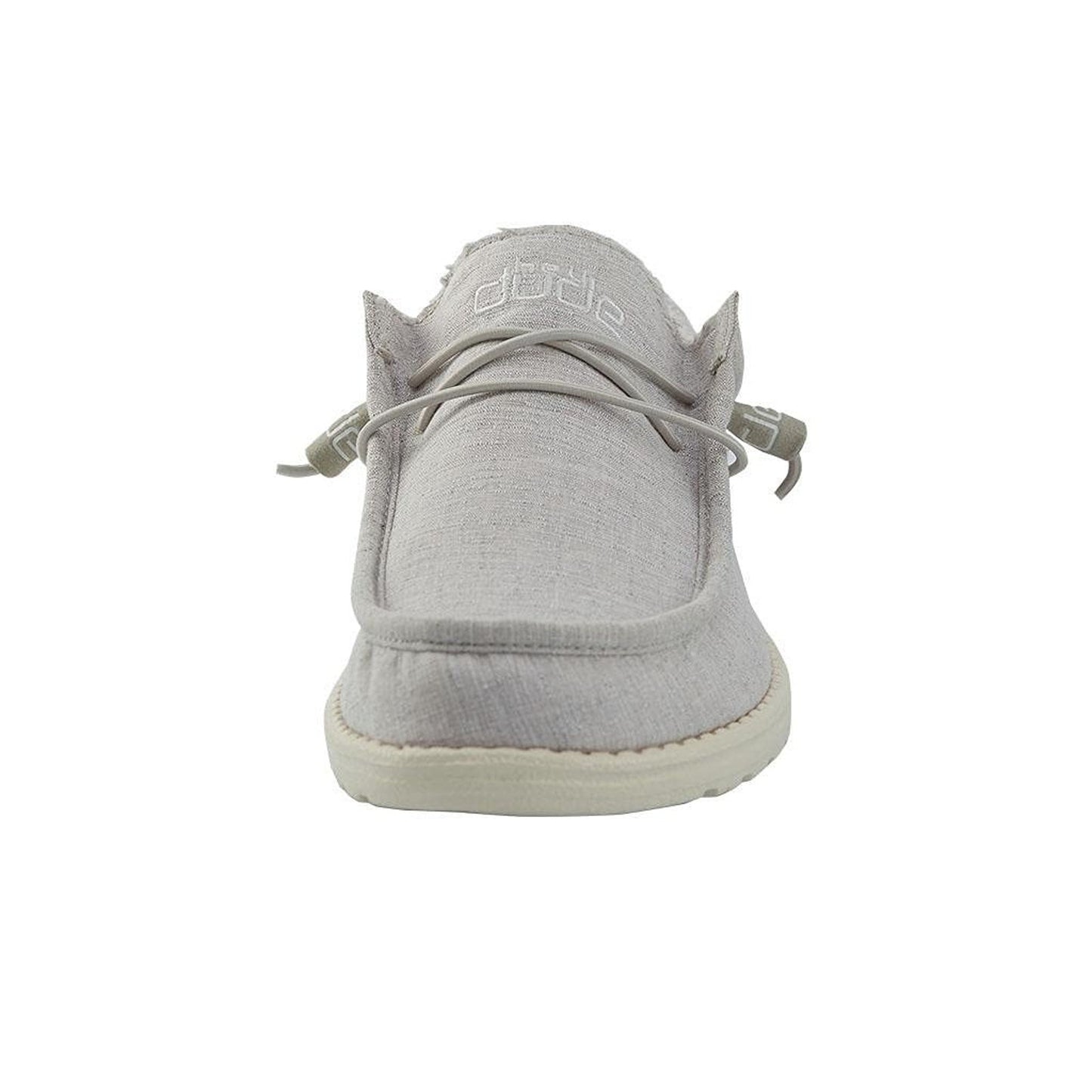 HEYDUDE Men’s Wally Chambray Grey Size 11 | Slip-On Loafers shoes , Lightweight