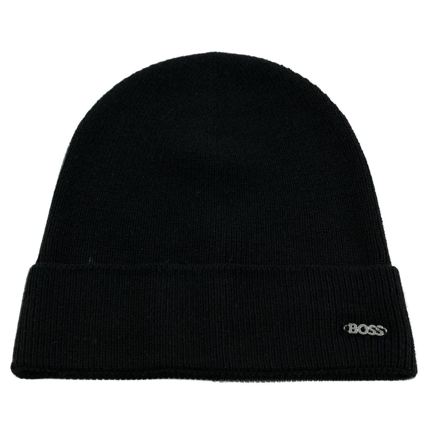 BOSS, Liviliana Set Wool Blend Hat and Scarf , pitch black, One Size HUGO BOSS