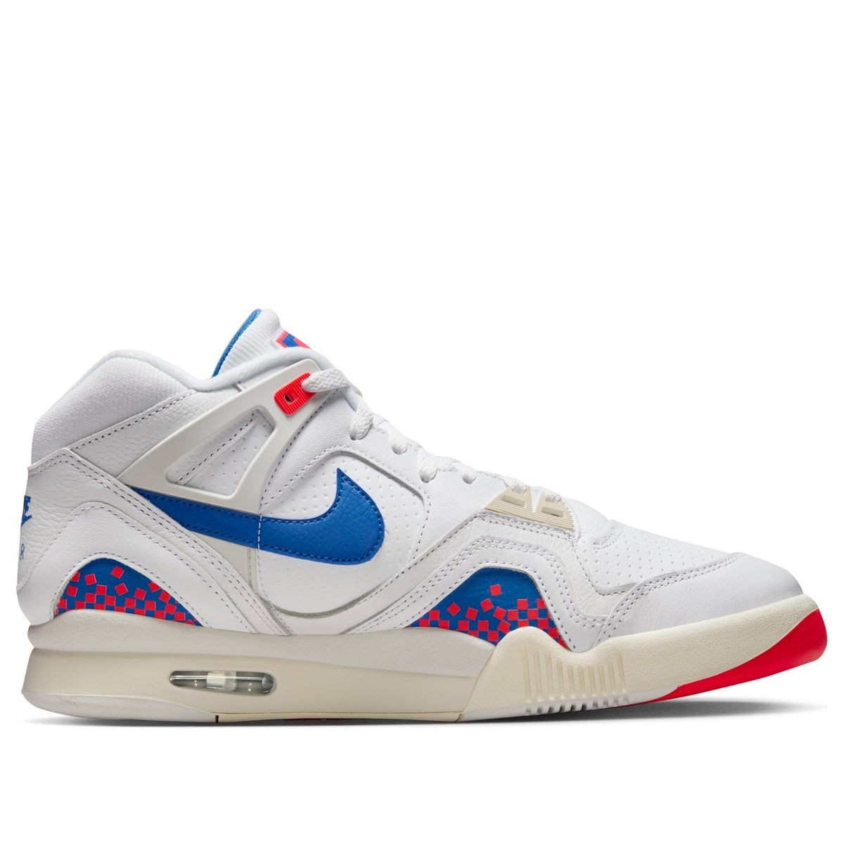 Nike Air Tech Challenge 2 Pixel Court Men's Shoes Crimson/Ivory/Blue Size 10.5