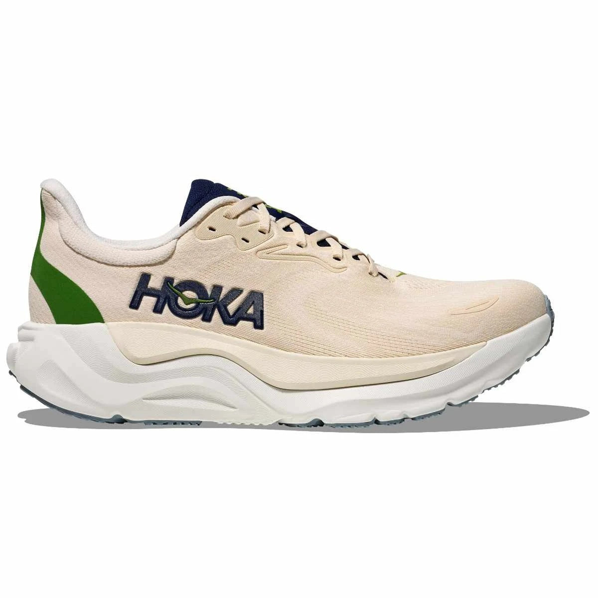 Hoka One Arahi 8 Stability Mens Athletic Running Shoes Alabaster-Birch Size 12 M