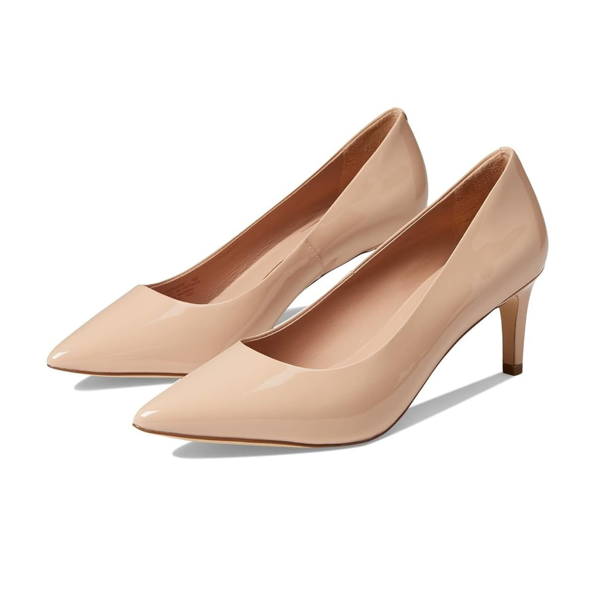 Cole Haan Vandam Women's Pump 65 mm Brush Patent Leather 8.5 B