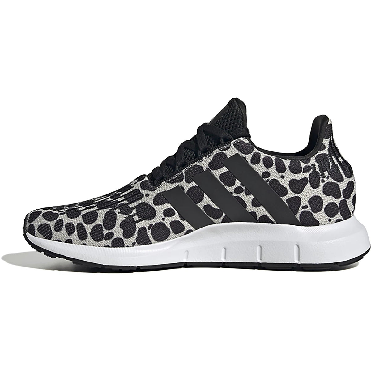 Adidas Swift Run 1.0 Womens Sneaker JR0634 Leopard Print / white/ black 7.5 M
