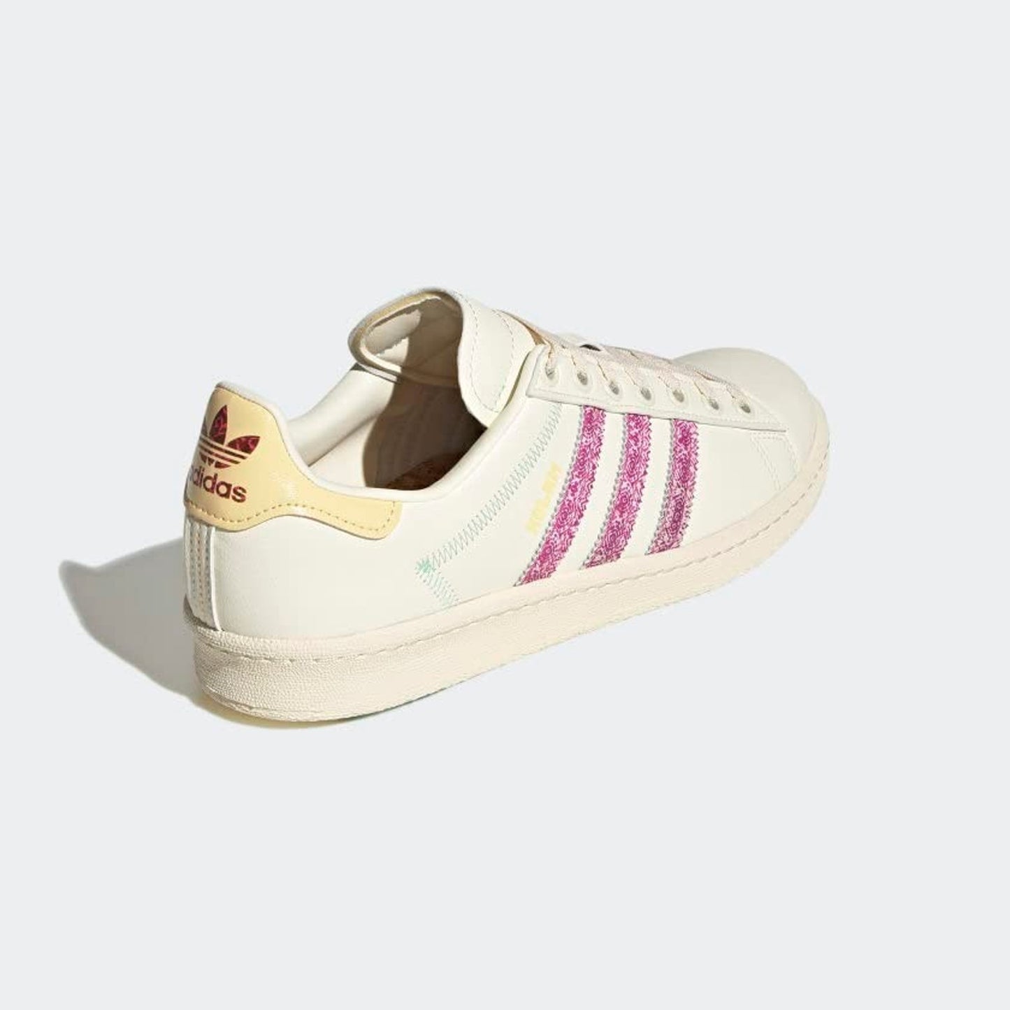 Adidas Campus Kolam ADILICIOUS CITY Cream White Pink Stripes Men’s 10-Women’s 11