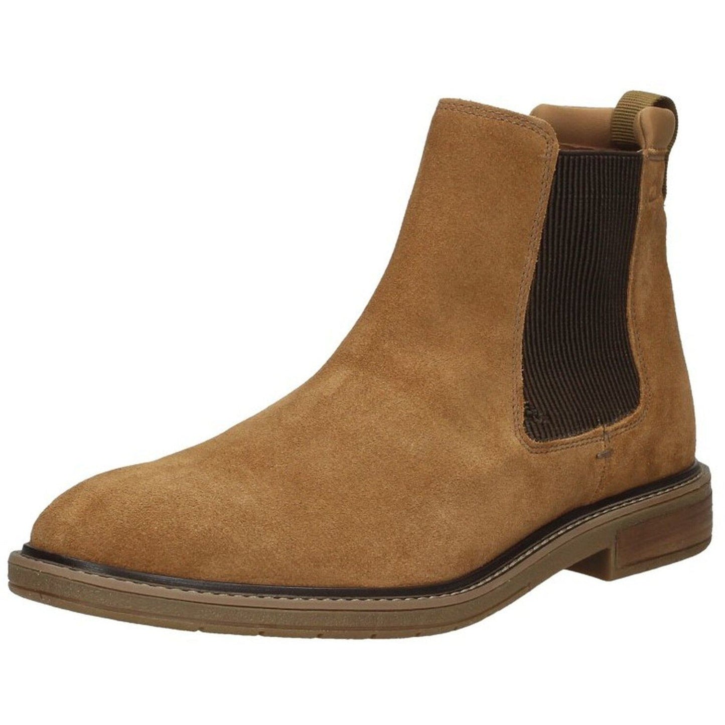 Clarks Men's Clarkdale Hall boot Shoes Cognac Suede Size 8 M Clarks