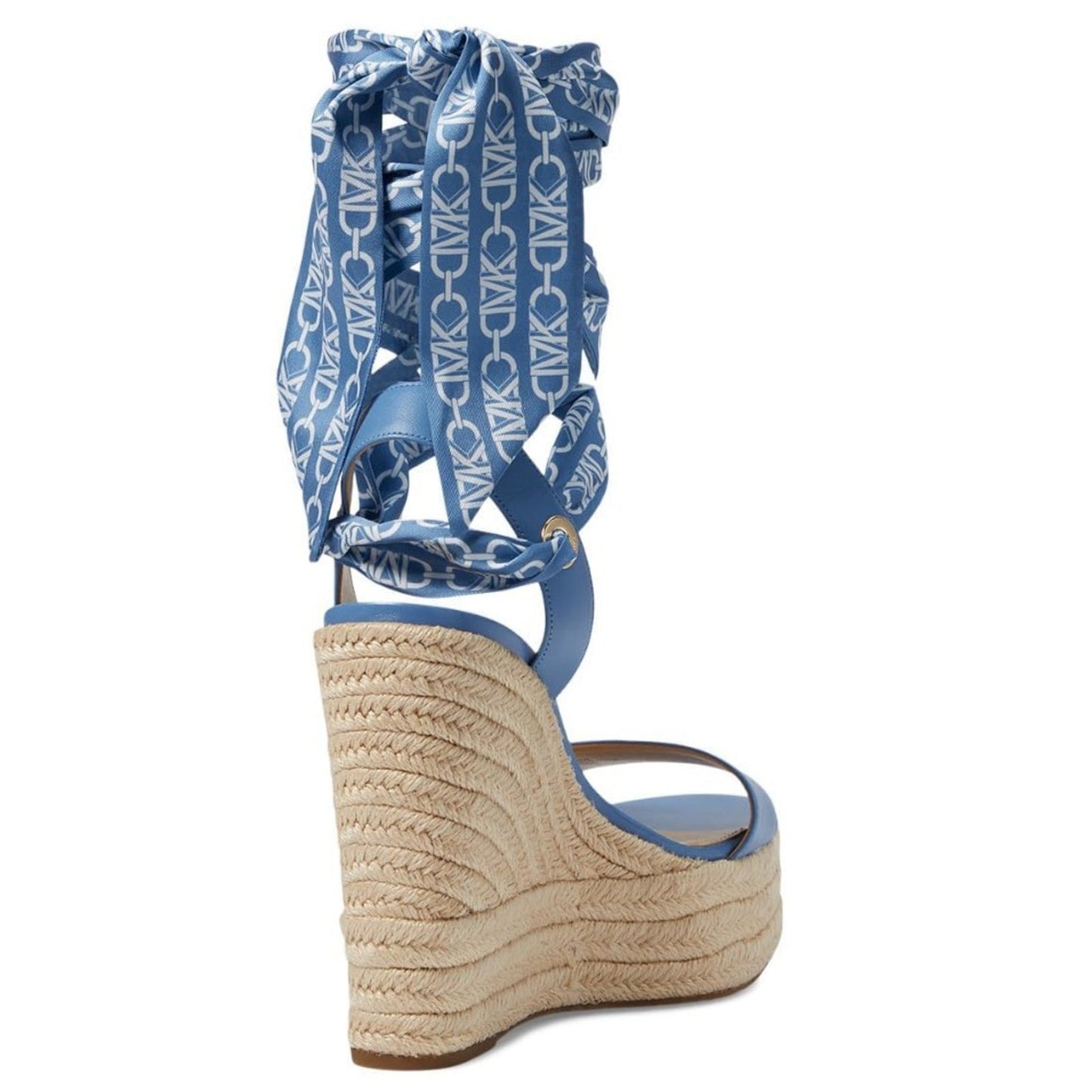 Michael Kors Esme Women Wedge Espadrille French Blue 9.5 M