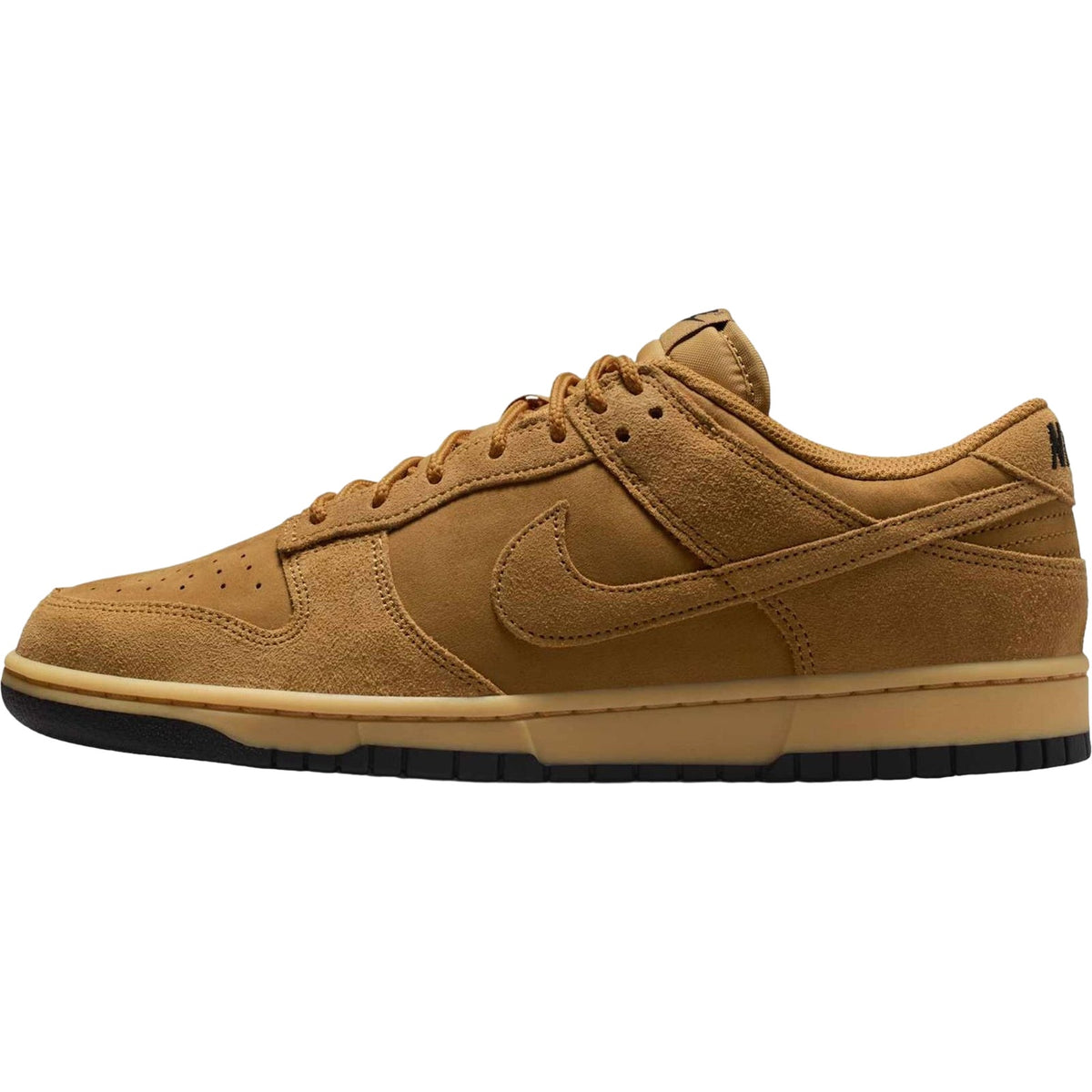 Nike Dunk Low Retro SE Men’s Sneaker Wheat/Black Leather Lace-Up Size 10.5 Men