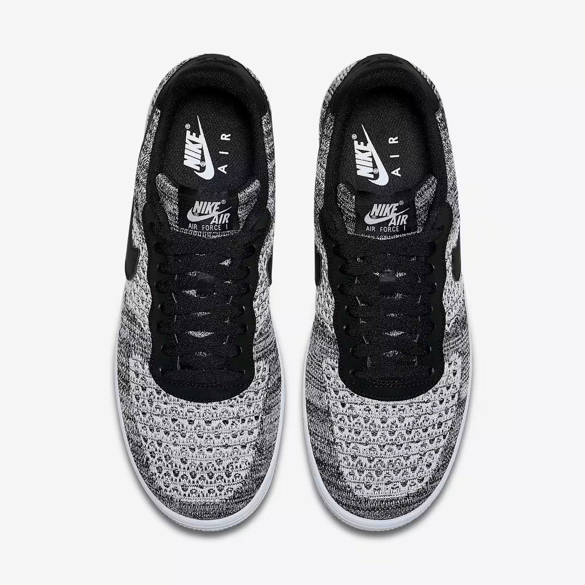 Nike Air Force 1 Flyknit Men's Running Shoes Low 2.0 Oreo 2025 Size 11 M