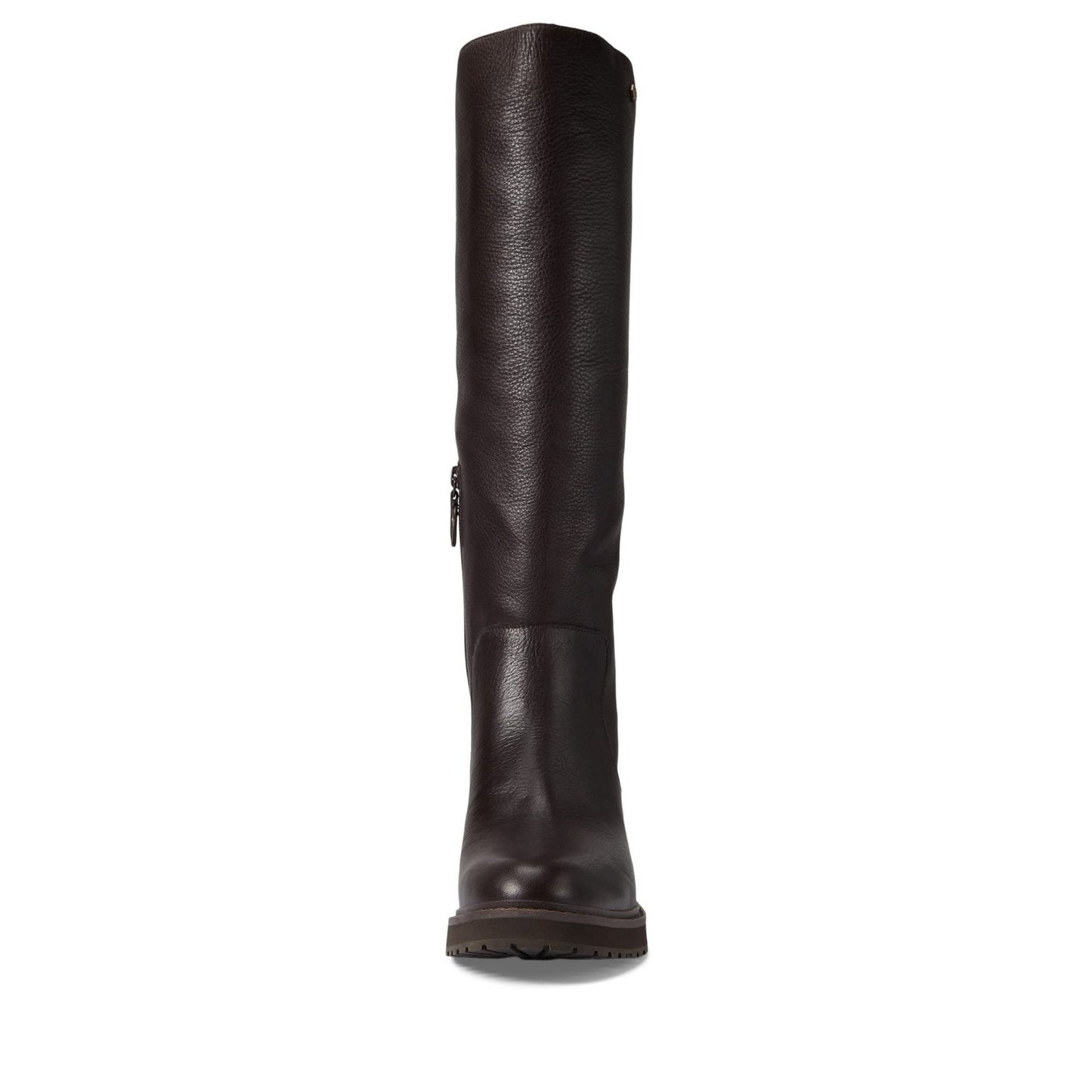 Cole Haan Waterproof Greenwich Women's Tall Boot Dark Coffee Leather/Antique 8 M