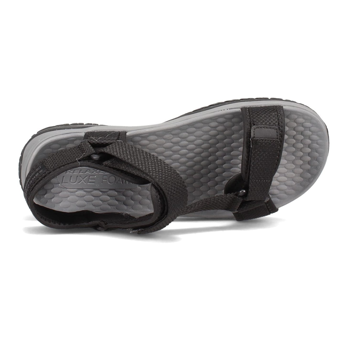 Skechers LOMELL-RIP Tide Men's Open Toe Sandal, Black, 12