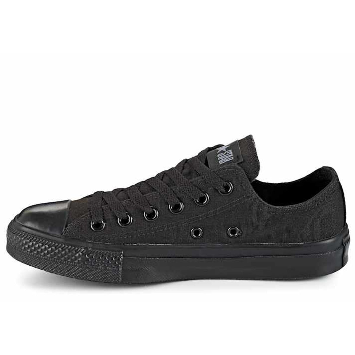Converse All Star Chuck Taylor Women's Shoes Canvas Ox Black Mono Sneakers 7.5 M