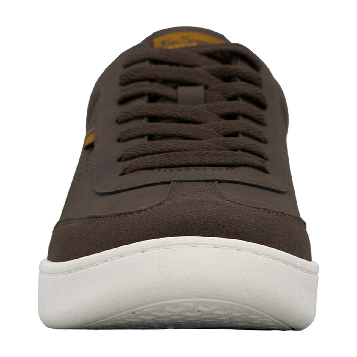 Ben Sherman Men's Sneaker Memory Foam Navy Brown Lightweight LaceUp Size 12 M