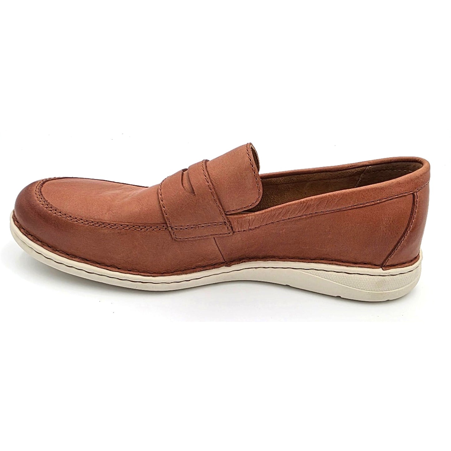 Born Taylor Men's Shoes Size 11.5 M Full Grain Leather Brown Cognac