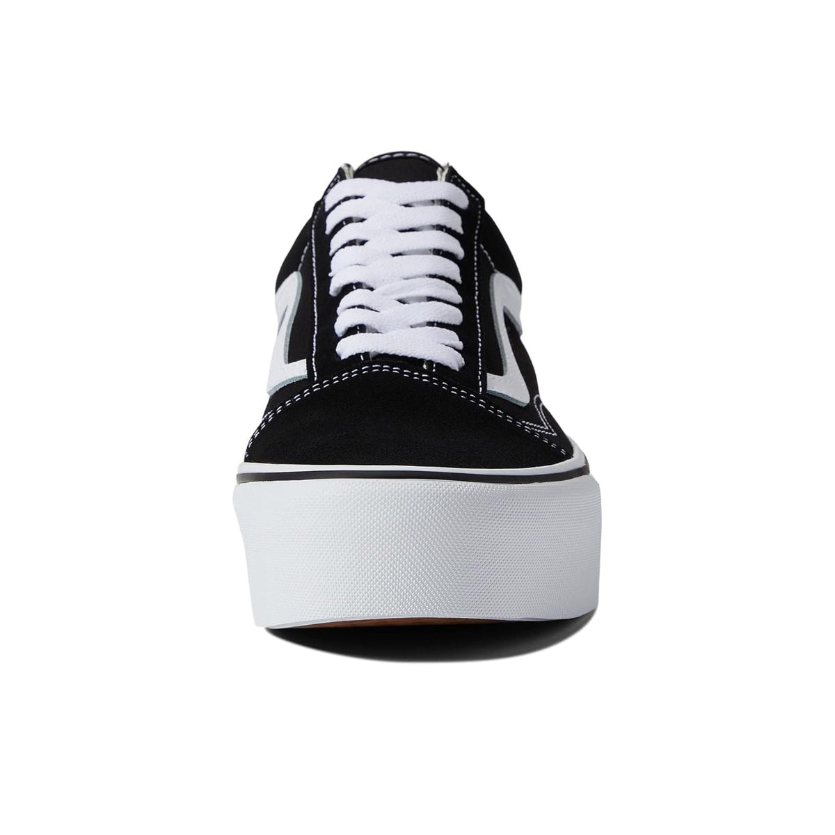 Vans UA Old Skool Stackforms, Black/True White, 10.5 US Women/9 US Men