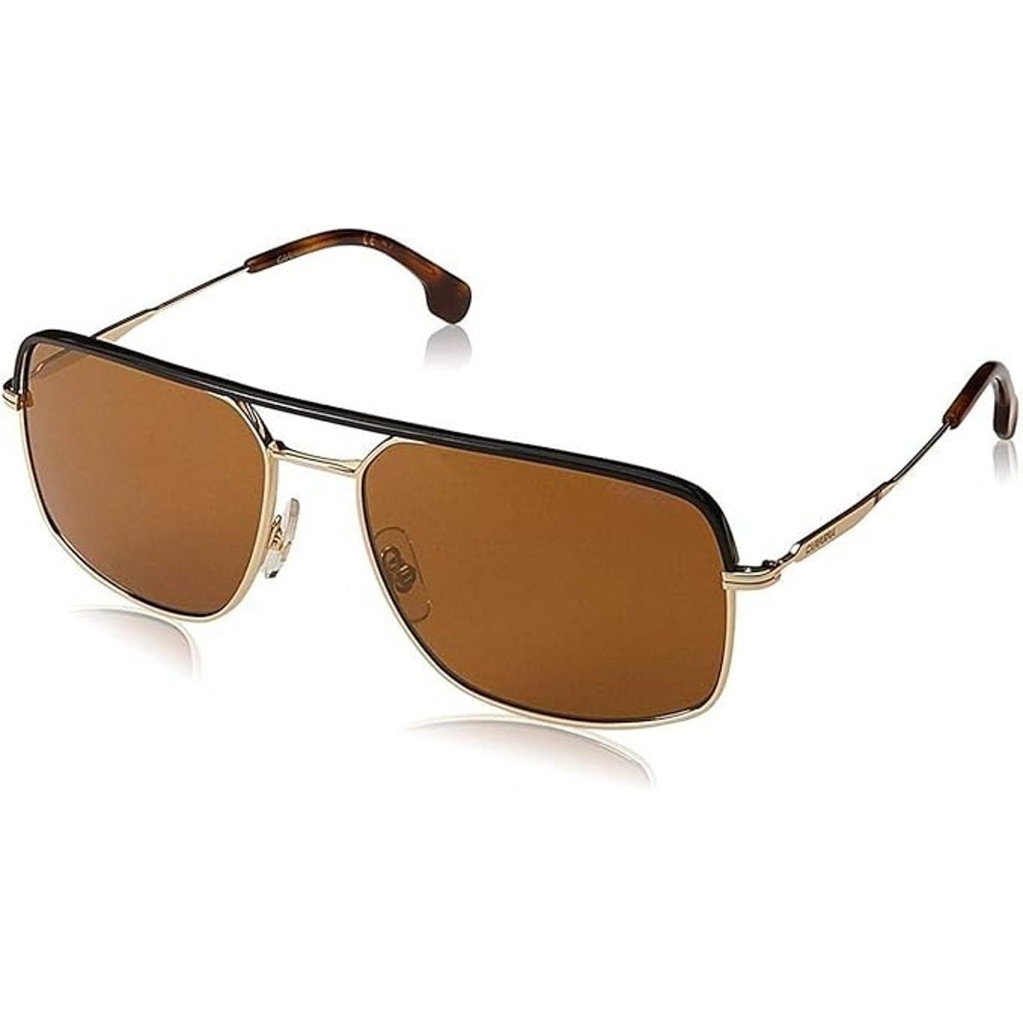 Carrera 152/S J5G/K1 Polarized Brown Lenses Square Men's Sunglasses 145 Carrera