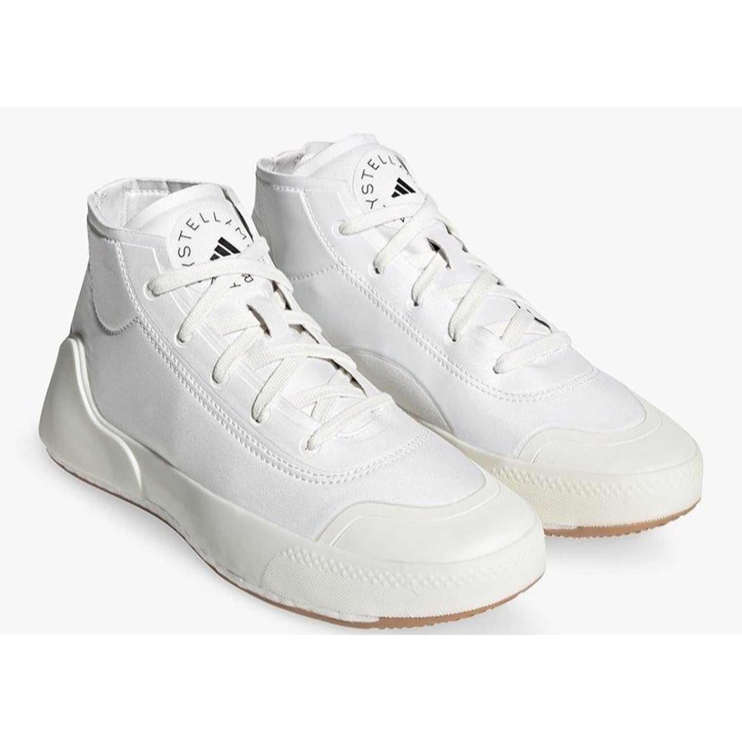 Adidas By Stella McCartney Treino Mid Sneakers White Gum Women's Size 9