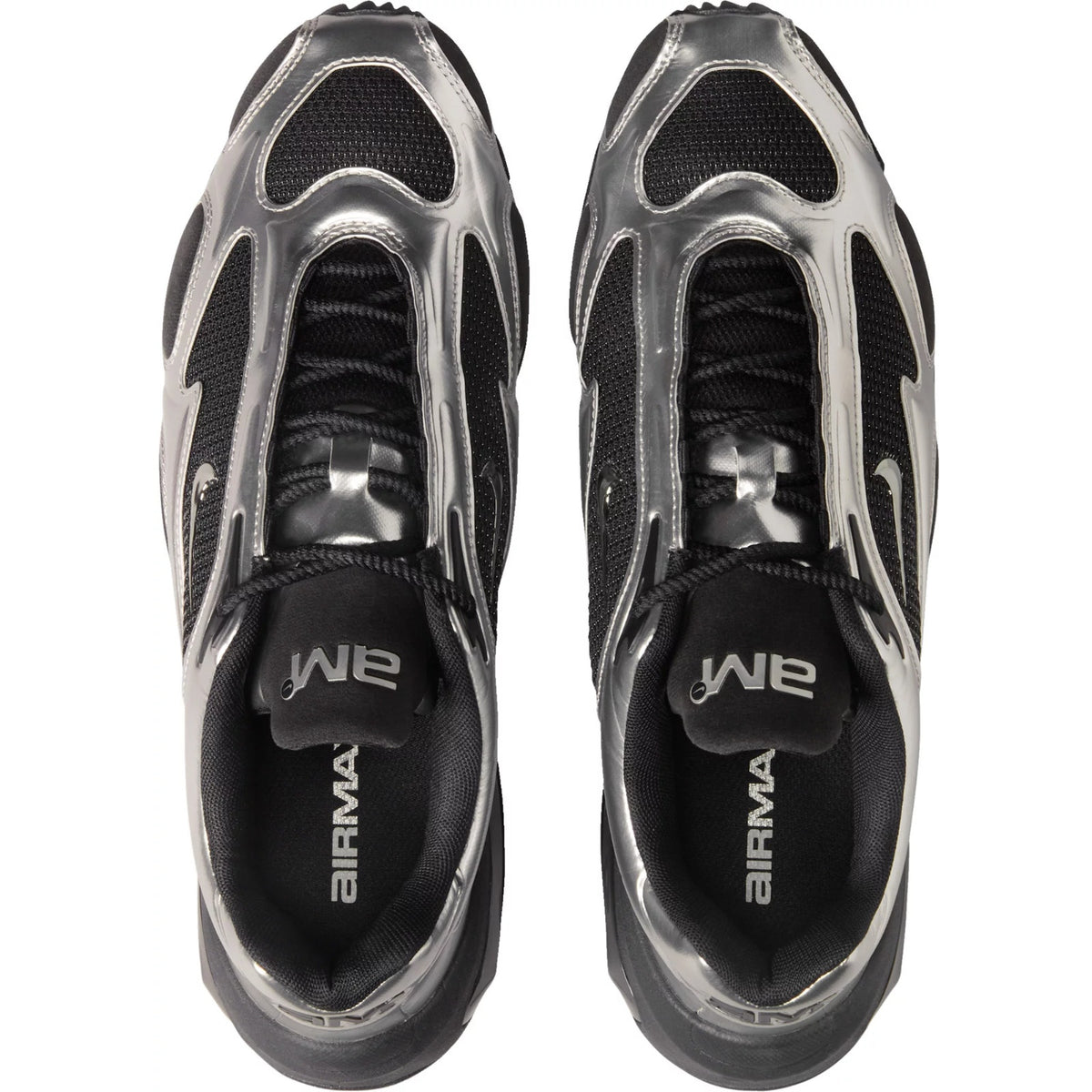Nike Air Max Muse Black Metallic Silver FV1920-001 Women's Size 6.5 M