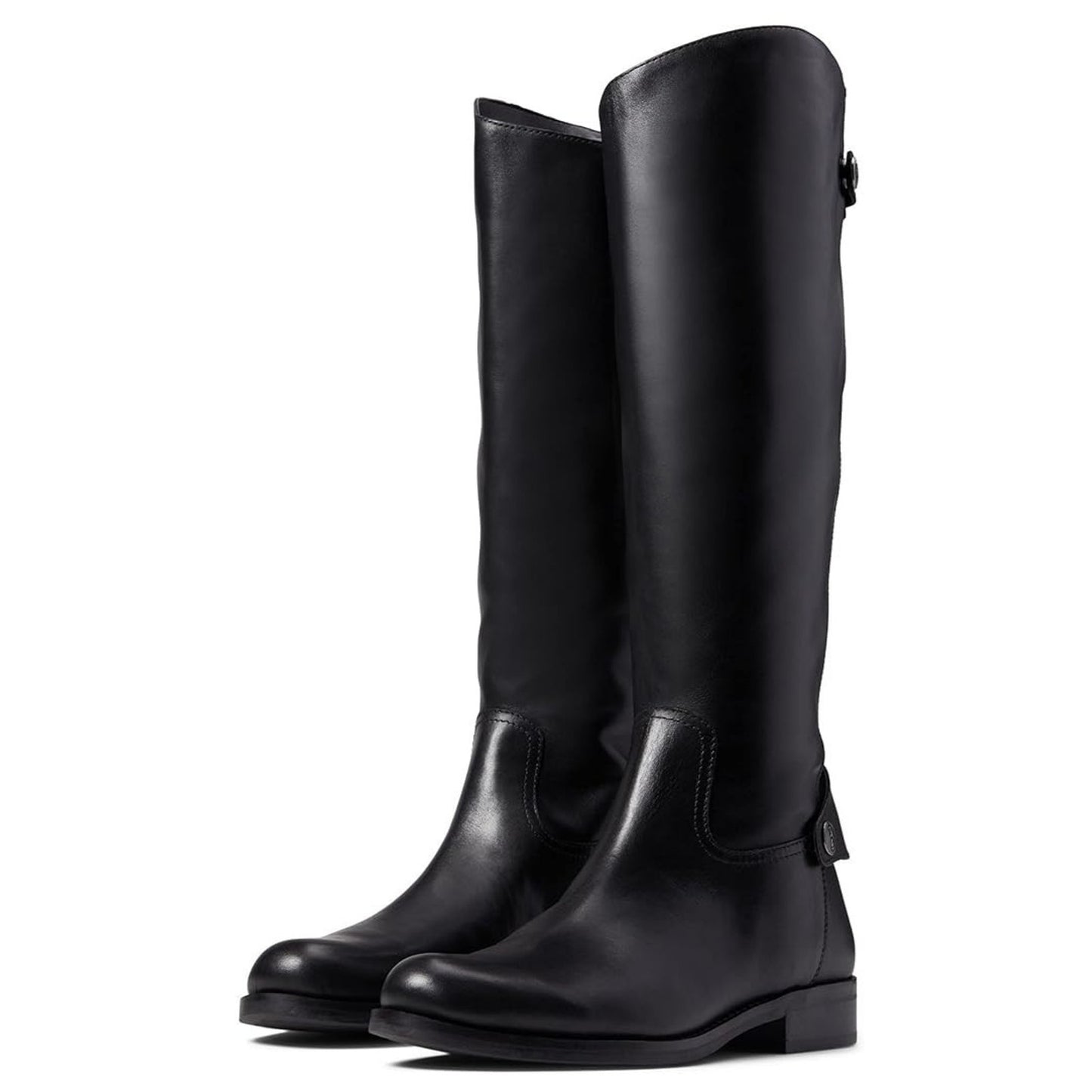 NEW Sam Edelman Mikala 9 M Black Leather Riding Knee High Boots Wide Calf Zip