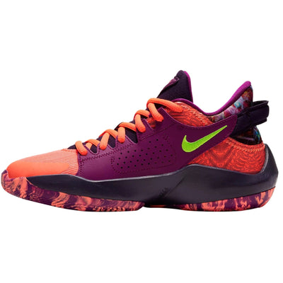 NIKE FREAK 2 SE (GS) BRIGHT MANGO-RED PLUM-VOLT SZ 5.5Y-WOMENS SZ 7 [CZ4177-800] Nike