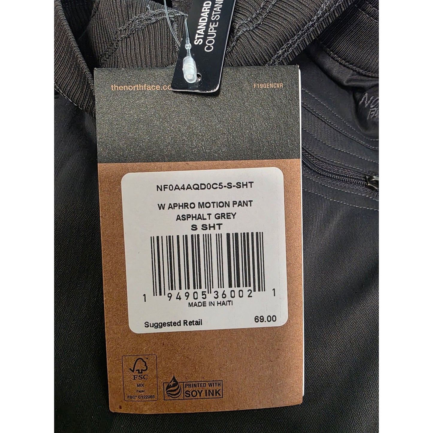 The North Face Women's Pants Aphrodite Motion Capris Asphalt Grey, X-Small