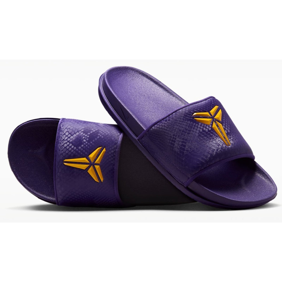 Nike Kobe Offcourt Slides Court Purple University Gold Men 8 Women 9 IF2870-500