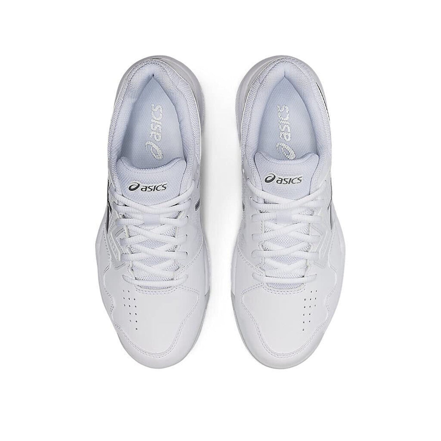 ASICS Women's Gel-Dedicate 7 Tennis Shoes, White/Pure Silver US 8.5