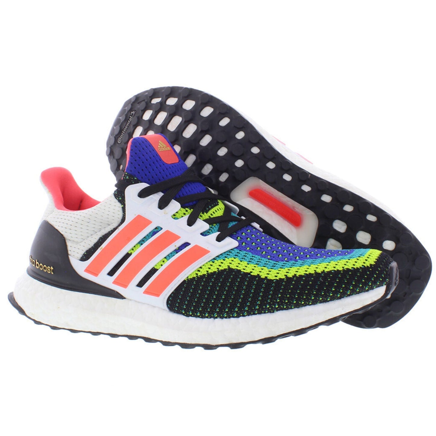 adidas Ultraboost DNA Men's Running shoes Core Black/Solar Red/Footwear 9 M