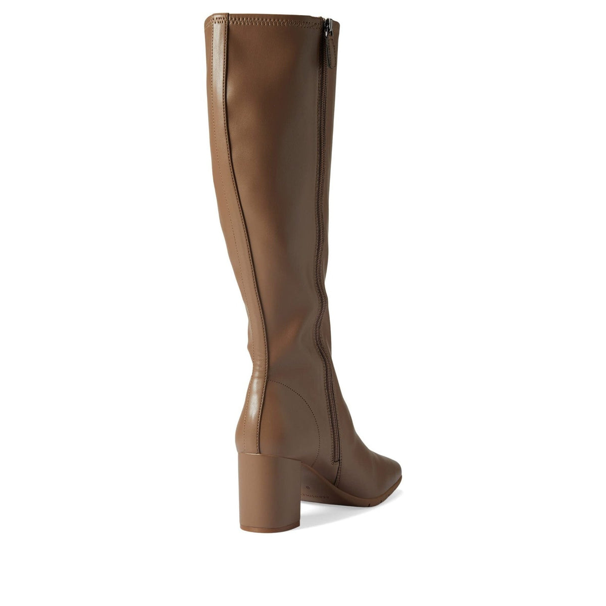 Aerosoles Micah Women's Tall Shaft Boot Heel Taupe Leather 9 M