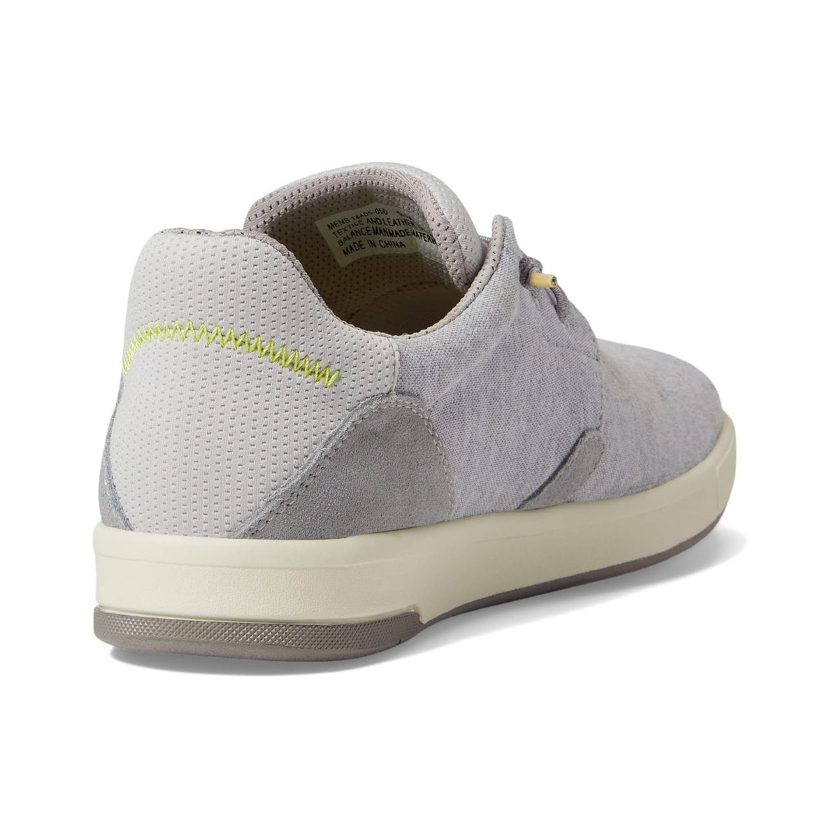 Florsheim Men's Crossover Canvas Plain Toe Slip On Sneaker Light Gray 8.5 M