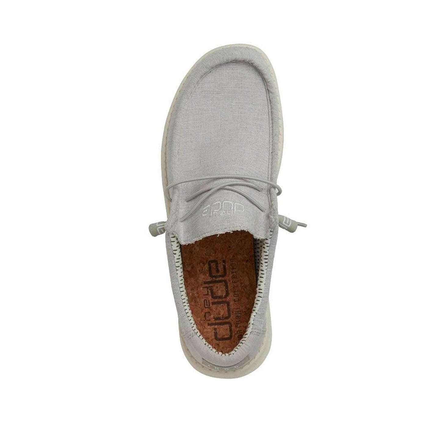 HEYDUDE Men’s Wally Chambray Grey Size 11 | Slip-On Loafers shoes , Lightweight